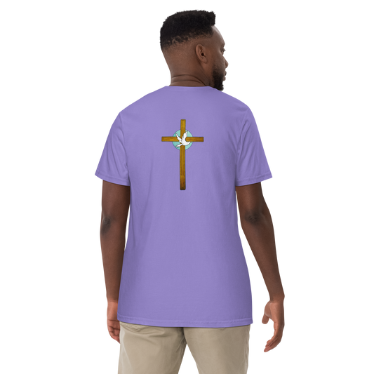 Cross & Dove Be Still Garment-dyed Heavyweight t-shirt (Unisex)